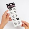 42894 Set de 10 Tattoos Temporales Candy Collection