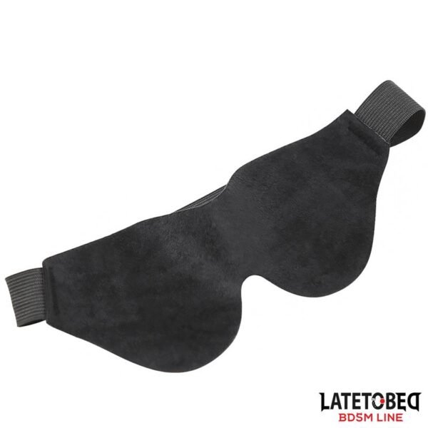 12495 Set de Resticciones 3 Piezas Antifaz, Esposas Muñecas y Tobillos Ajustables