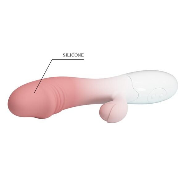 Snappy Vibrador Blanco y Rosa