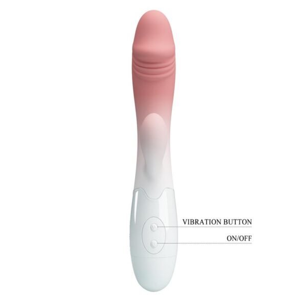 Snappy Vibrador Blanco y Rosa