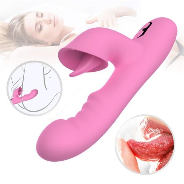 T-May Vibrador con Empuje y Movimiento Swing