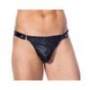 14783 Tanga de Cuero Ajustable Color NEgro