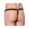 Tanga de Cuero Ajustable con Tachuelas