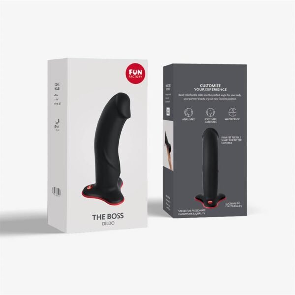 44813 The Boss Stud Dildo Black