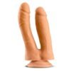 Twin Dildo Doble Realista 7.1 Natural