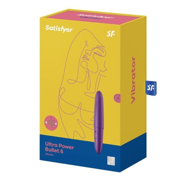 Ultra Power Bullet 6 Bala Vibradora Violet