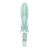 Vibrador con Funcion de Inflado Air Pump Bunny 5 con APP Satisfyer Connect