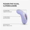 Vibrador con Función de Pulso LAYA III Soft Violet