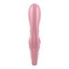 Vibrador Hug Me con APP Satisfyer Connect Rosa