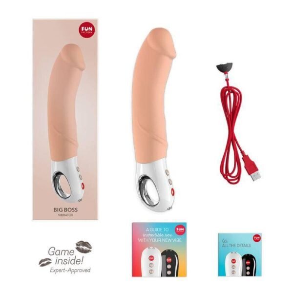 44744 Vibrador XXL Big Boss Cream