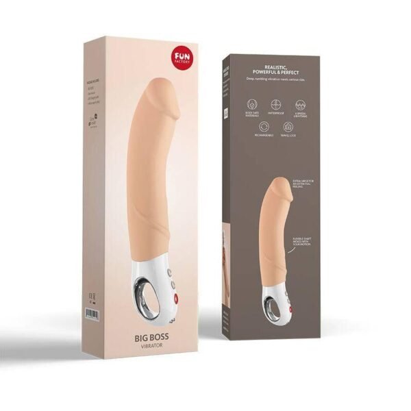 44744 Vibrador XXL Big Boss Cream