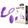Warren Plug Anal y Anillo para el Pene con Vibración y Pulsación a Control Remoto