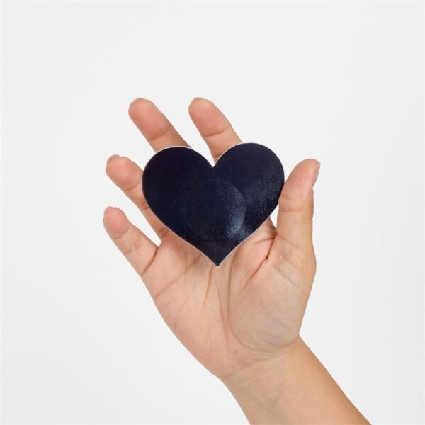 42916 Wow Boobs! Cubre Pezones Corazón Holográficos