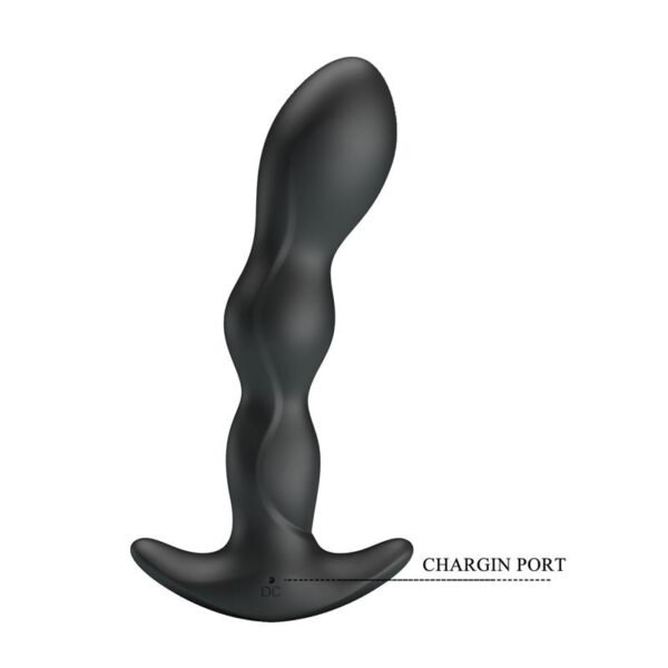Yale Plug Anal con Vibración Negro