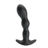 Yale Plug Anal con Vibración Negro