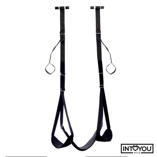 Adjustable Door Swing with Legs Support & Seat
