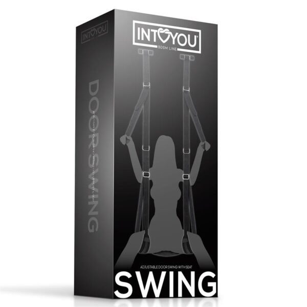 Adjustable Door Swing with Legs Support & Seat