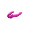 Evoke Vibrador Doble sin Arnes USB Rosa