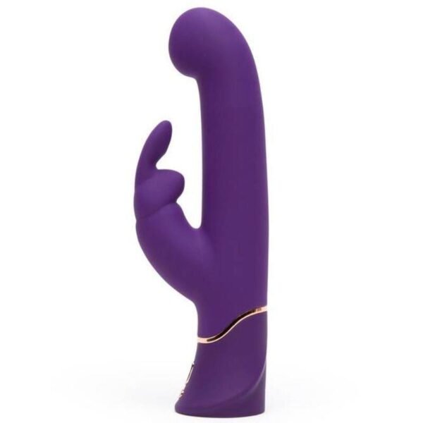Greedy Girl Vibrador con Movimiento Estimulador punto G y Rabbit Púrpura