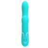 Mariana Vibrador 4 en 1 Silicona Turquesa