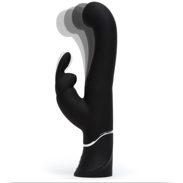 Vibrador G-Spot Stroker Rabbit Negro